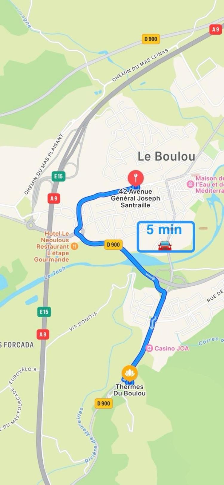 Appart Avec Chambre Lumineux Et Chaleureux Le Boulou Bagian luar foto